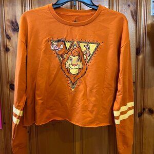 Disney's The Lion King Cropped Sweater